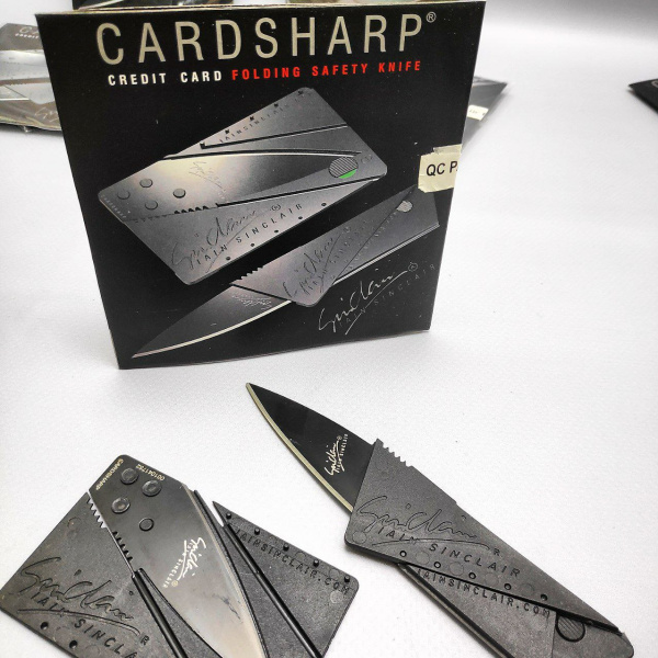 Складной нож - кредитка CardSharp2 (картонная коробка)